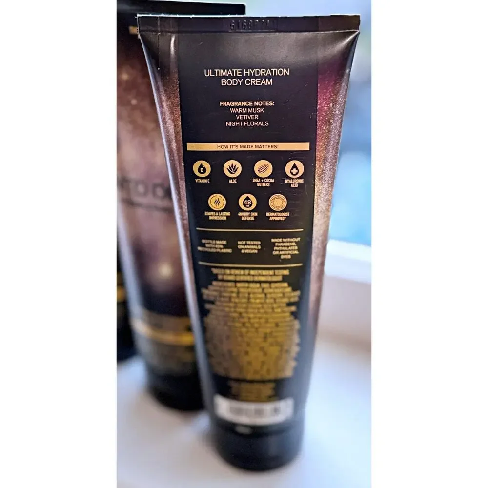 Bath & Body Works Into Orbit Men's Shop Ultimate Hydration Body Cream x3